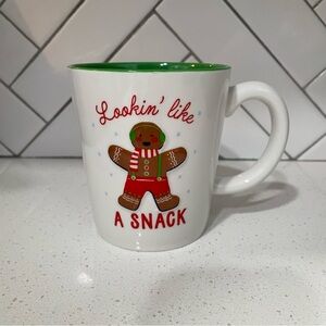 Target Wondershop Festive Gingerbread Man Looking Like a Snack Mug 16 Oz
